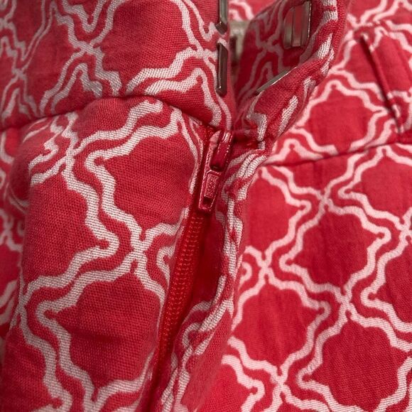 BANANA REPUBLIC Women’s Shorts Peach & White Size 2 - Picture 6 of 11